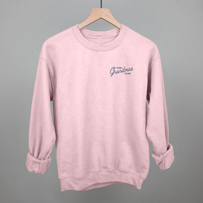 Cool Grandmas Club (Left Chest) Funny Sweatshirt in Light Pink – Ivy + Cloth