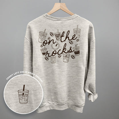 The Rocks Iced Coffee Lover graphic top in Oatmeal