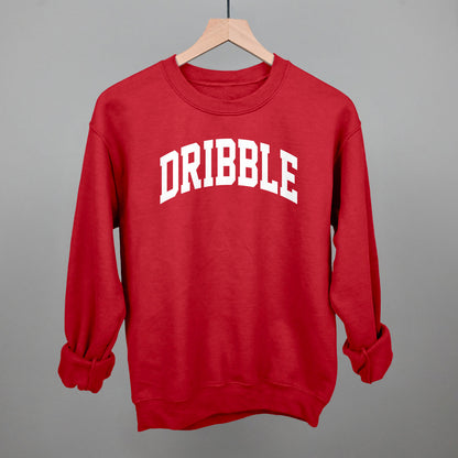 Dribble Arch Funny Sweatshirt in Red – Ivy + Cloth