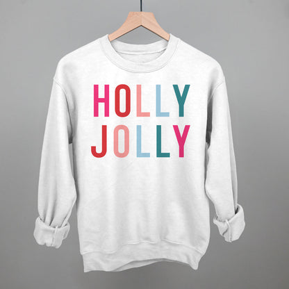 Holly Jolly Funny Sweatshirt in White – Ivy + Cloth