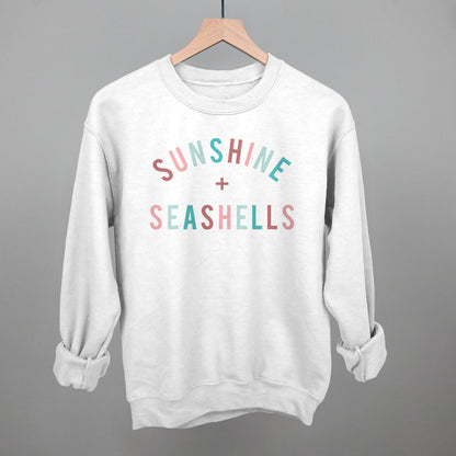 Sunshine + Seashells Funny Sweatshirt in White – Ivy + Cloth