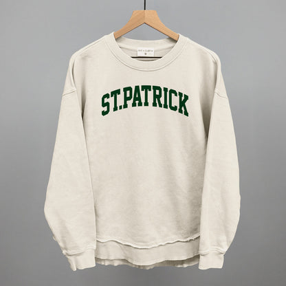 St.Patrick Arch Funny Oversized Terry Poncho in Tapioca – Ivy + Cloth