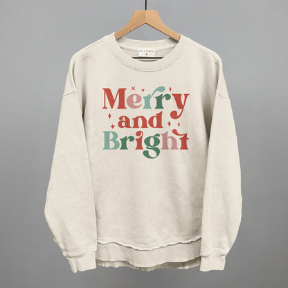 Merry and Bright Colorful Funny Oversized Terry Poncho in Tapioca – Ivy + Cloth