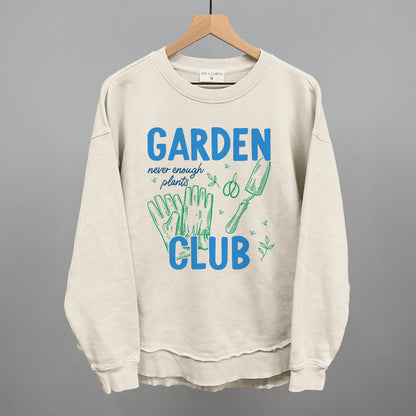 Garden Club Gardening graphic top in Tapioca