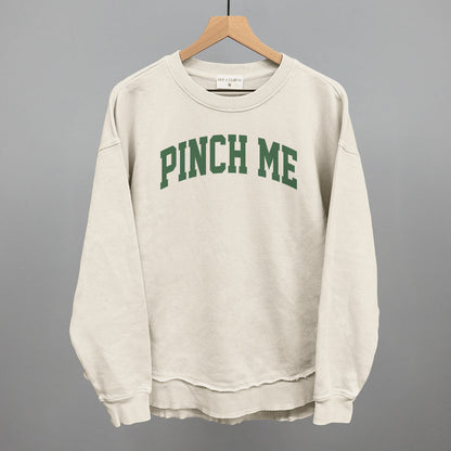 Pinch Me Arch Funny Oversized Terry Poncho in Tapioca – Ivy + Cloth