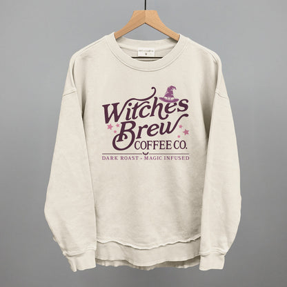 Witches Brew Coffee Co Funny Oversized Terry Poncho in Tapioca – Ivy + Cloth
