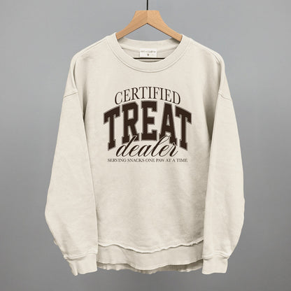 Certified Treat Dealer graphic top in Tapioca