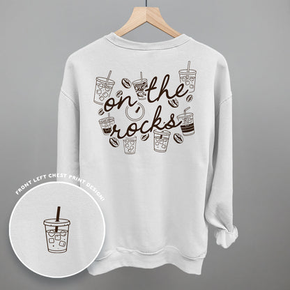 The Rocks Iced Coffee Lover graphic top in White