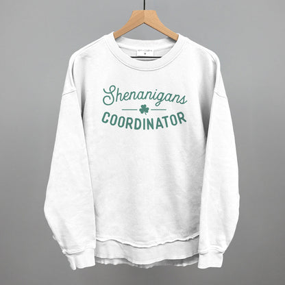 Shenanigans Coordinator Funny Oversized Terry Poncho in White – Ivy + Cloth