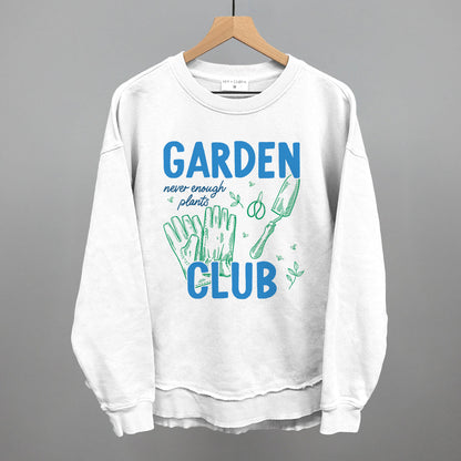 Garden Club Gardening graphic top in White