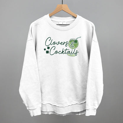 Clovers & Cocktails Funny Oversized Terry Poncho in White – Ivy + Cloth