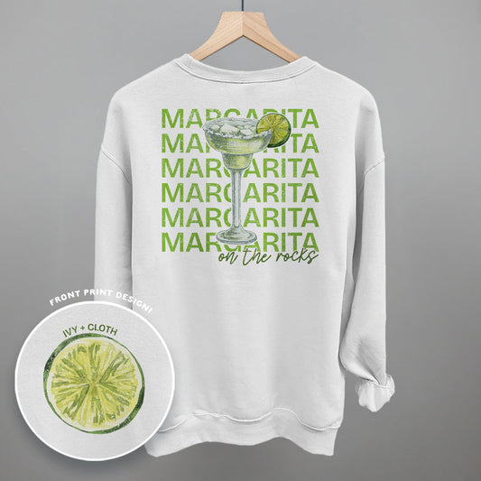 Margarita (Back Print) Funny Sweatshirt in White – Ivy + Cloth