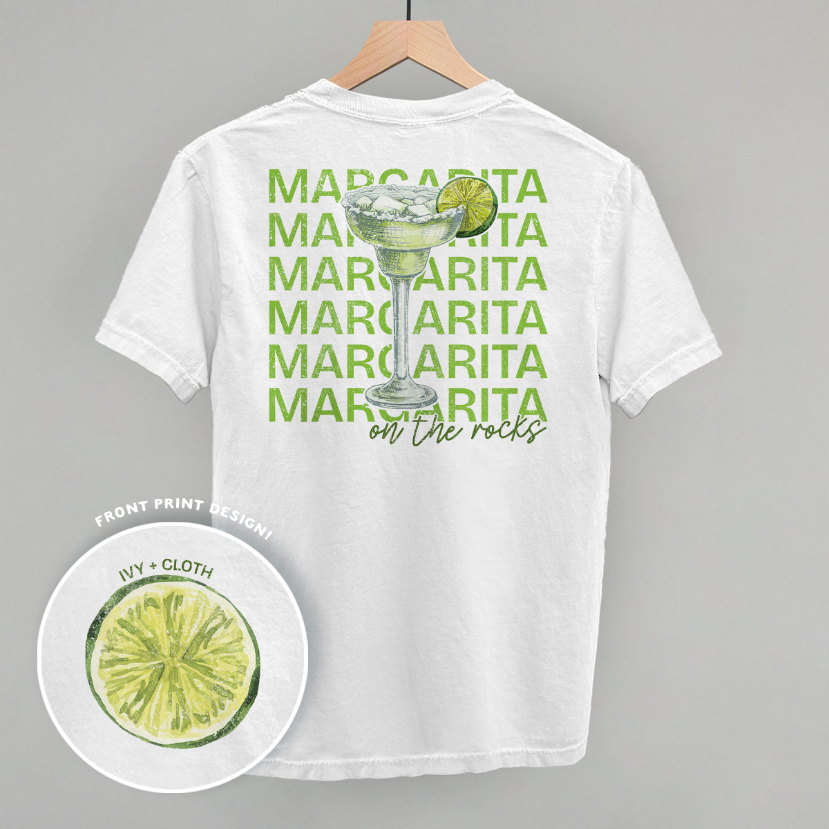 Margarita (Back Print) Funny Sweatshirt in White – Ivy + Cloth