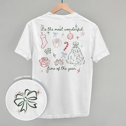 Wonderful Time Doodles (Back Print) Funny Shirt & Sweatshirt in White – Ivy + Cloth