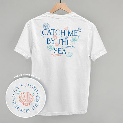 Catch Me By The Sea (Back Print) Funny Shirt & Sweatshirt in White – Ivy + Cloth