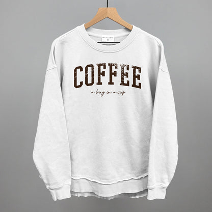 Coffee (A Hug In A Cup) Funny Oversized Terry Poncho in White – Ivy + Cloth