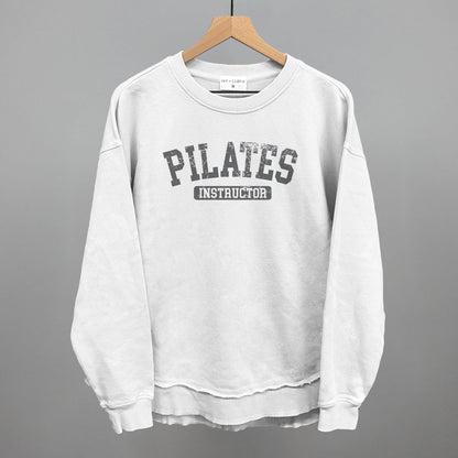 Pilates Instructor Funny Oversized Terry Poncho in White – Ivy + Cloth