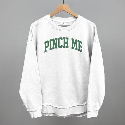 Pinch Me Arch Funny Oversized Terry Poncho in White – Ivy + Cloth