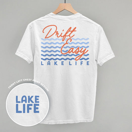 Drift Easy Lake Life (Back Print) Funny Sweatshirt in White – Ivy + Cloth