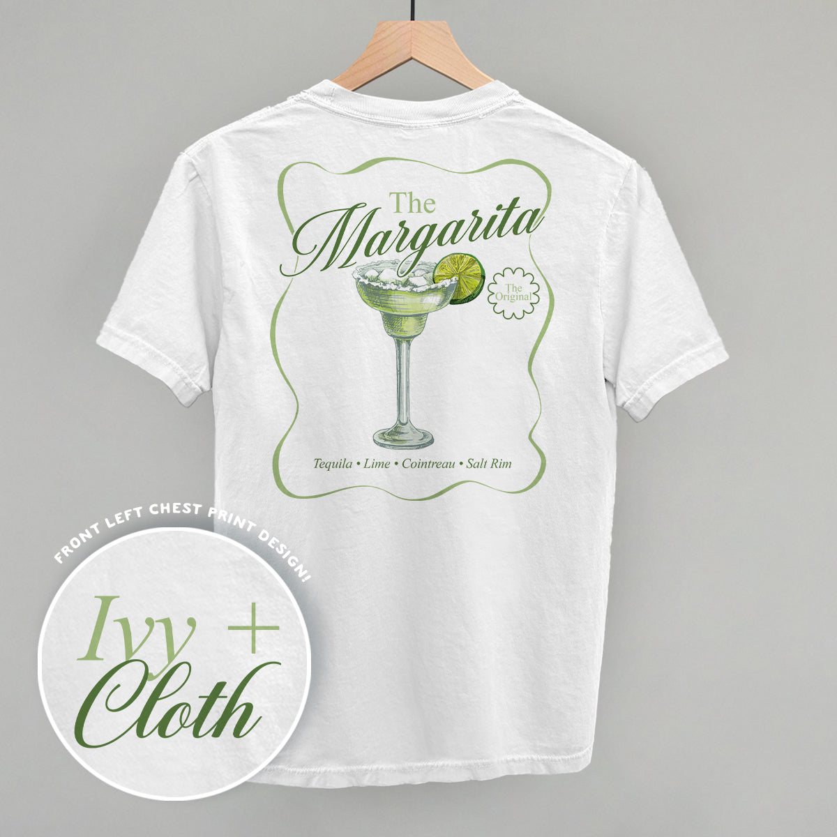 The Margarita (The Original) (Back Print) Funny Sweatshirt in White – Ivy + Cloth