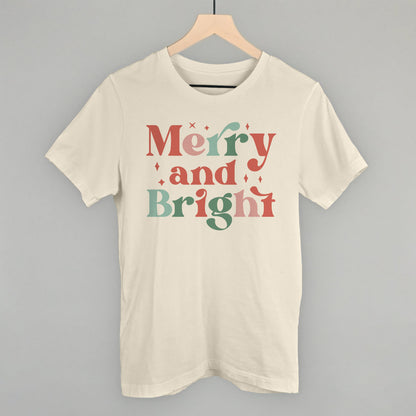 Merry and Bright Colorful Funny T-Shirt in Natural – Ivy + Cloth