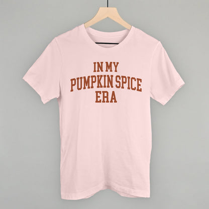 In My Pumpkin Spice Era Collegiate Funny T-Shirt in Soft Pink – Ivy + Cloth