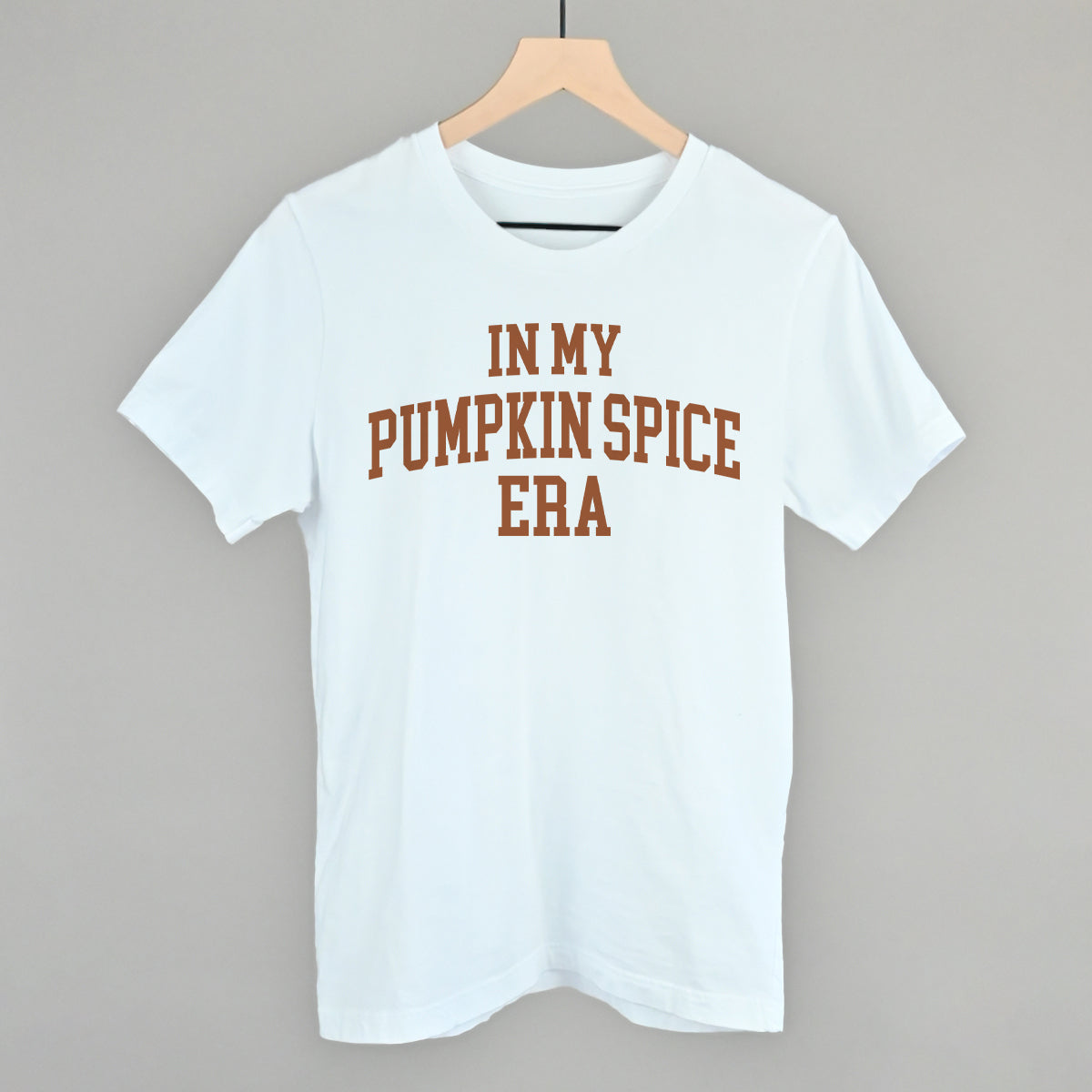 In My Pumpkin Spice Era Collegiate Funny T-Shirt in White – Ivy + Cloth