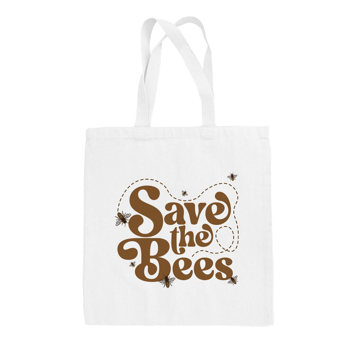 Save The Bees Funny Tote Bag in White – Ivy + Cloth