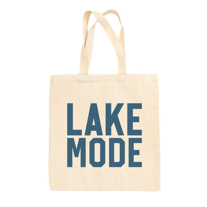 Lake Mode (Tote Bag) Funny Tote Bag in Natural – Ivy + Cloth
