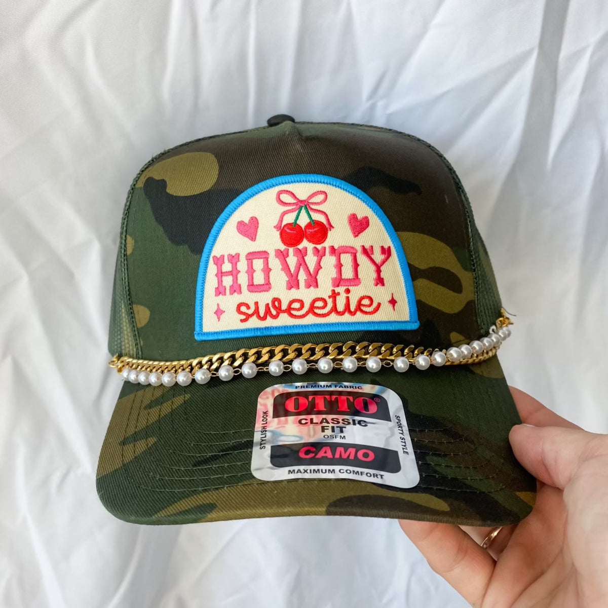 Howdy Sweetie Camo Funny Embroidered Trucker Hat – Ivy + Cloth