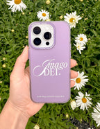 Elevated Faith Christian iPhone Case in Purple with Inspirational Design and Logo
