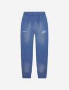 Elevated Faith Blue Sweatpants with Christian Apparel Print for Comfortable Everyday Wear
