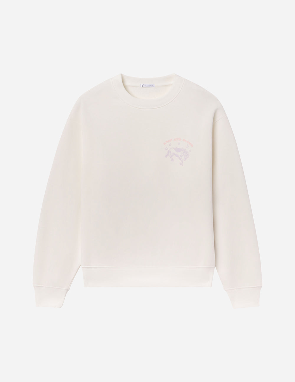 Elevated Faith Christian Crewneck Sweatshirt in soft fabric with a unique graphic design