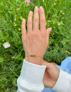 Elevated Faith Christian Jewelry Bracelet featuring a delicate design with the word LOVE
