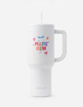 Elevated Faith tumbler with Made New design, ideal for Christian gifts and everyday use