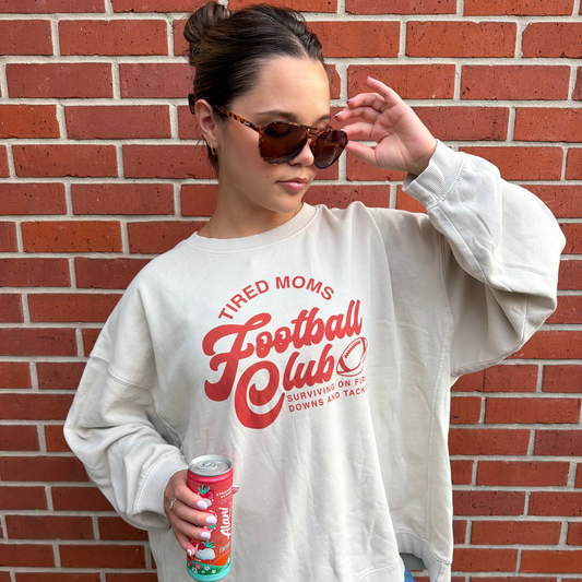 Tired Moms Football Club Funny Shirt & Sweatshirt – Ivy + Cloth