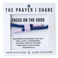 Focus on the Good, Philippians 4:8