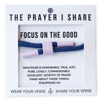 Focus on the Good, Philippians 4:8