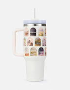 Elevated Faith Tumbler featuring Bible verse designs, perfect for Christian gifts enthusiasts