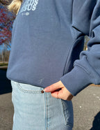 Elevated Faith Christian Jacket in blue with stylish design and comfortable fit for everyday wear
