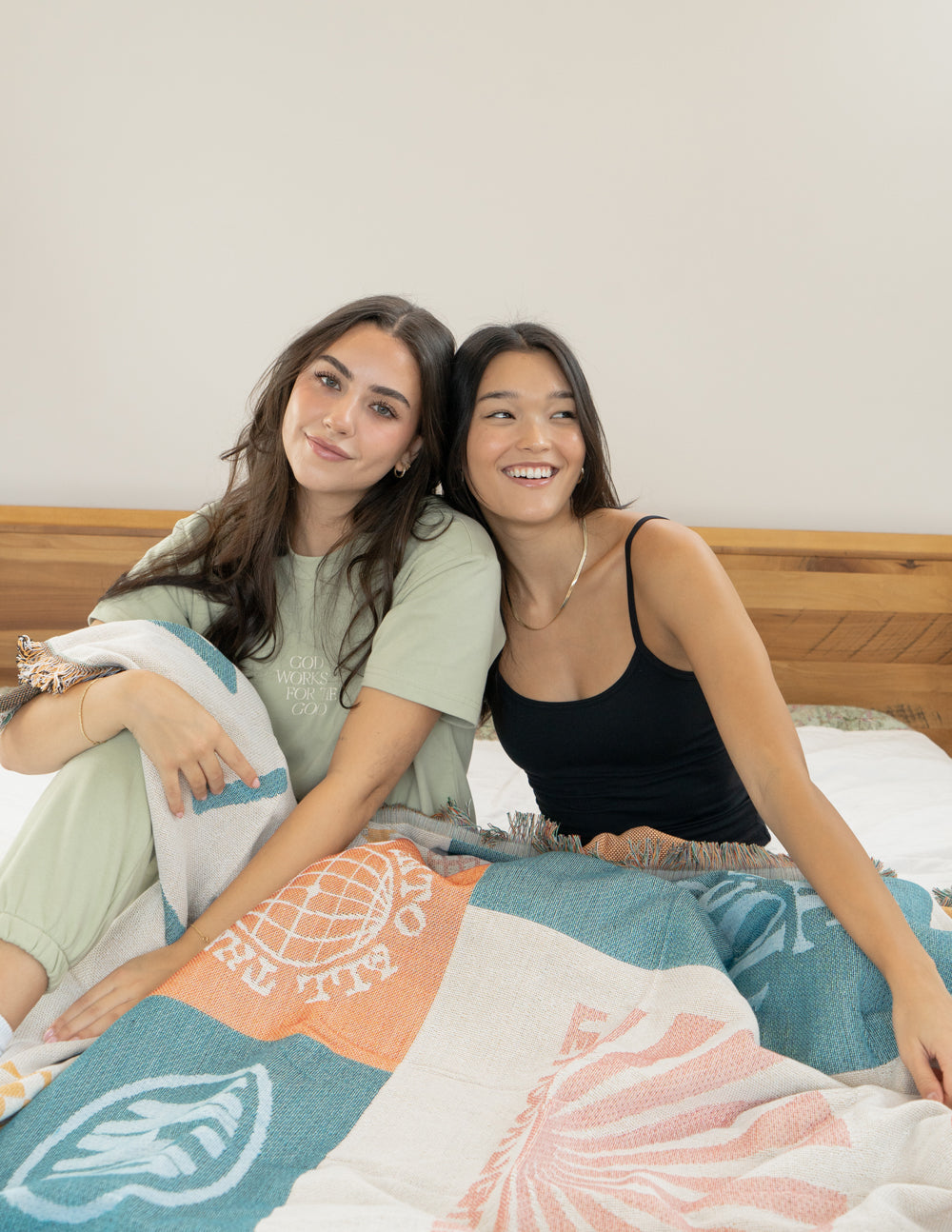 Cozy Elevated Faith Blanket featuring inspirational designs, perfect for Christian Gifts and home decor.