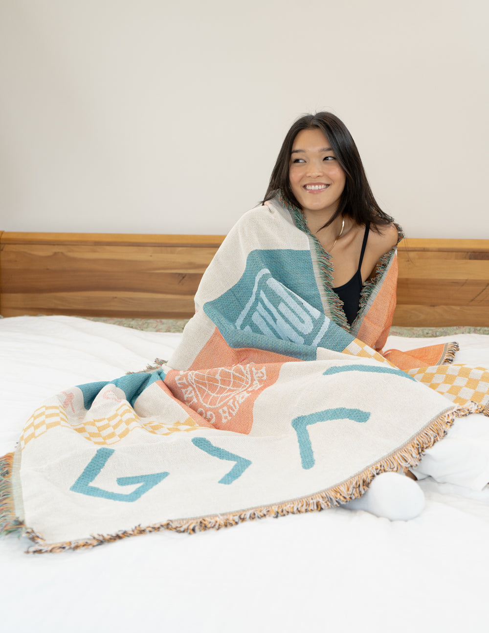 Elevated Faith Cozy Blanket Featuring Inspirational Designs Perfect for Christian Gifts