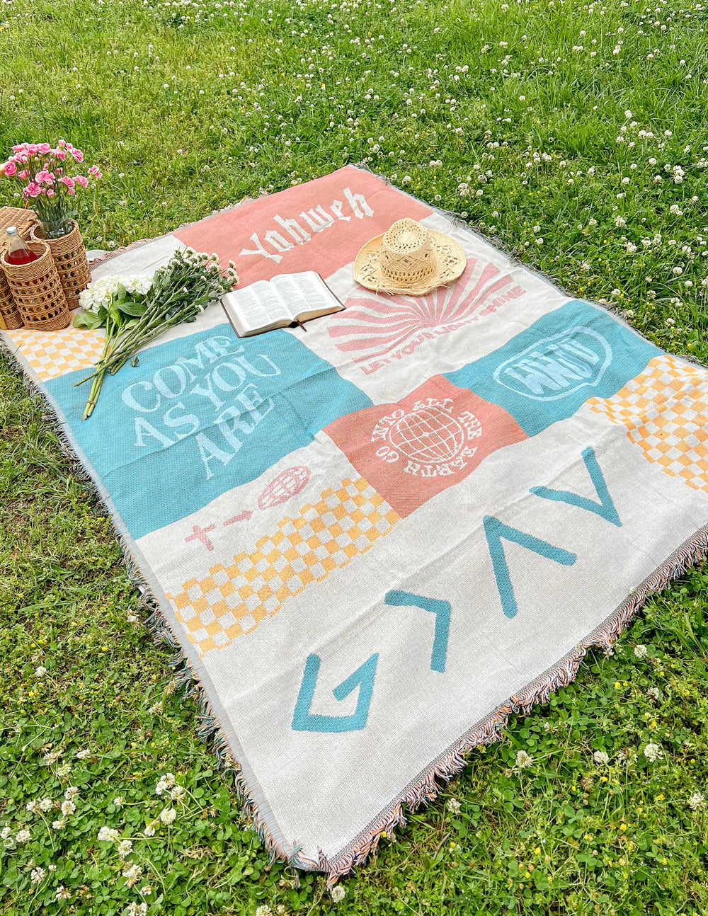 Elevated Faith Christian Gifts Blanket Featuring Inspirational Designs for Cozy Comfort