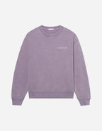Elevated Faith Christian Crewneck Sweatshirt in Lavender featuring 'Peace of God' embroidery