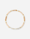 Elevated Faith Christian Jewelry Bracelet featuring pastel beads and letters spelling PURPOSE