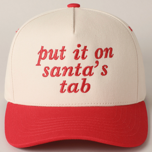 Put It On Santa's Tab Funny Trucker Hat – Ivy + Cloth