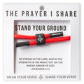 Stand Your Ground, Ephesians 6:11