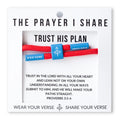 Trust His Plan, Proverbs 3:5-6