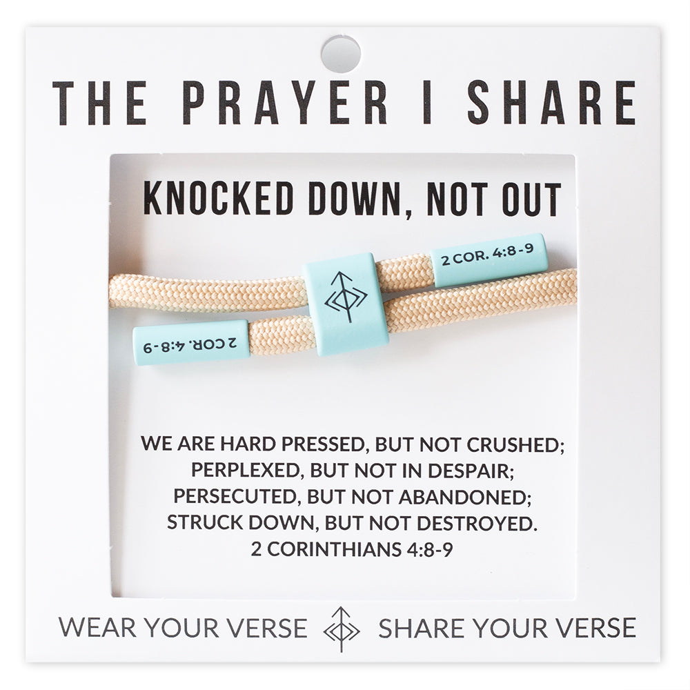 Knocked Down, Not Out, 2 Corinthians 4: 8-9
