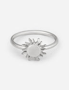 Elevated Faith Sun Ring in Silver as a Unique Piece of Christian Jewelry